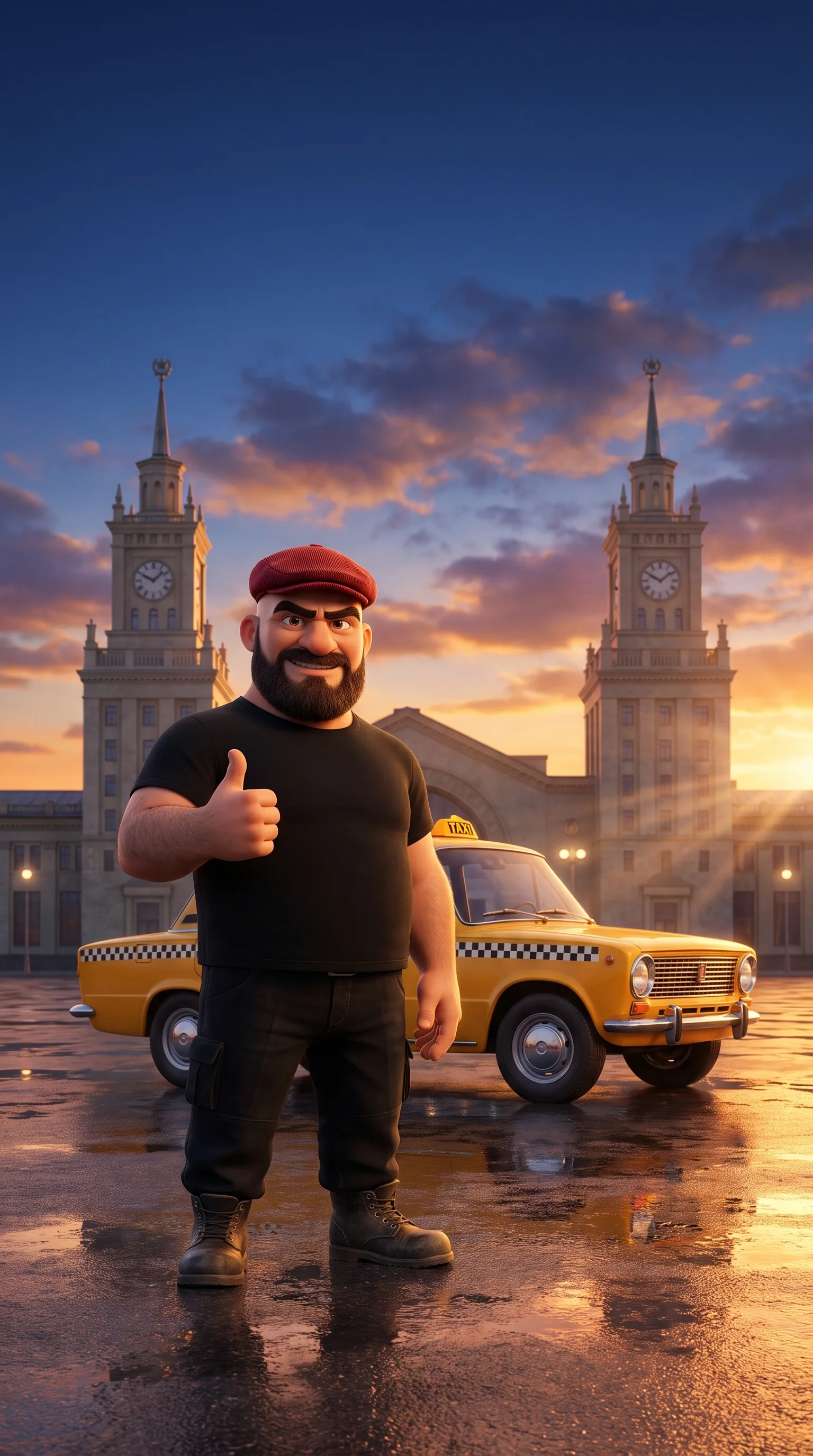 Вертикальный промо-кадр с героями сериала